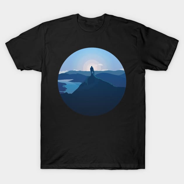 Blue Explorer T-Shirt by PH-Design